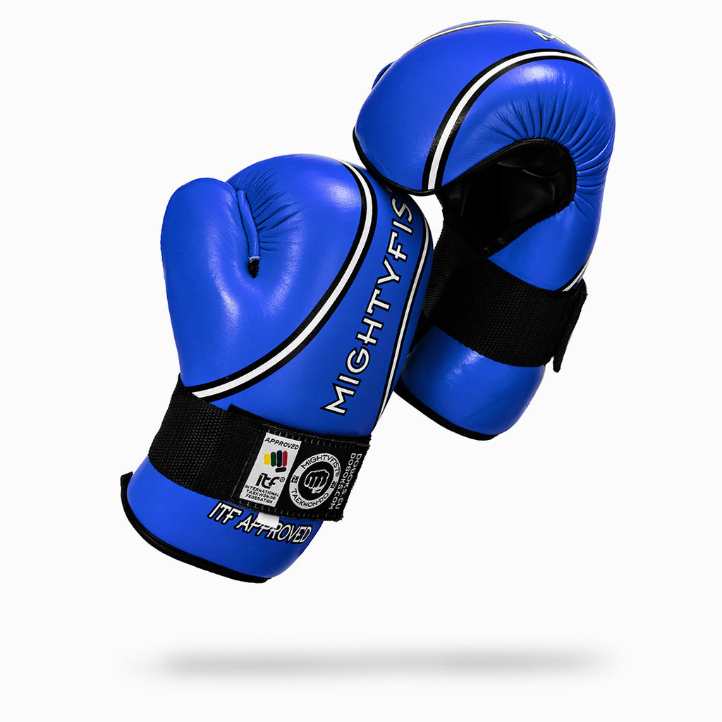 MIGHTYFIST ITF APPROVED POLYURETHANE Sparring Gloves